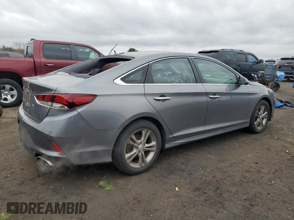 2018 Hyundai Sonata Limited with VIN 5NPE34AF1JH619279, listed as a Copart auction lot 47520805 with 57,852 mi miles and Salvage Title. Bid and sale history available at DreamBid. Image 3.