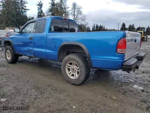 2000 Dodge Dakota Sport with VIN 1B7GG22N4YS715071, listed as a Copart auction lot 43477865 with 226,387 mi miles and Salvage Title. Bid and sale history available at carsss.com. Image 2.