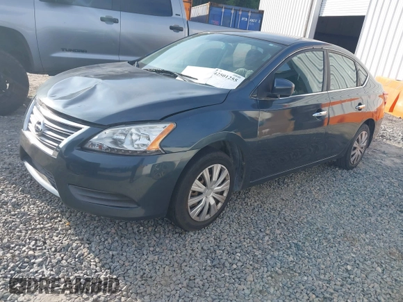 2014 Nissan Sentra SV with VIN 3N1AB7AP7EL683816, listed as a IAAI auction lot 42501255 with 213,450 mi miles and . Bid and sale history available at DreamBid. Image 2.