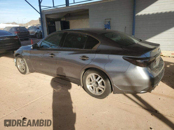 2019 Infiniti Q50 3.0t LUXE with VIN JN1EV7AP4KM515173, listed as a Copart auction lot 85491254 with 69,118 mi miles and Salvage Title. Bid and sale history available at carsss.com. Image 2.