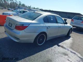 2004 BMW 5 Series 525i with VIN WBANA53584B167107, listed as a IAAI auction lot 41494998 with 1 mi miles. Bid and sale history available at carsss.com. Image 4.