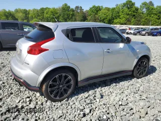 2013 Nissan Juke Nismo with VIN JN8AF5MV8DT225894, listed as a Copart auction lot 52988025 with Not provided miles and Salvage title. Bid and sale history available at DreamBid. Image 3.