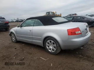 2003 Audi A4 3.0L with VIN WAUAT48H03K017352, listed as a Copart auction lot 82032444 with 155,535 mi miles and Salvage Title. Bid and sale history available at carsss.com. Image 2.
