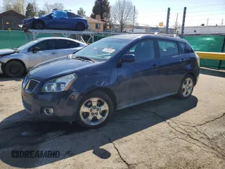 2009 Pontiac Vibe with VIN 5Y2SM67009Z471404, listed as a Copart auction lot 53368555 with 139,999 mi miles and Clean Title. Bid and sale history available at carsss.com. Image 1.