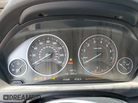 2018 BMW 3 Series 330i xDrive with VIN WBA8D9G55JNU71141, listed as a Copart auction lot 58625265 with 41,648 mi miles and Non repairable. Bid and sale history available at DreamBid. Image 9.