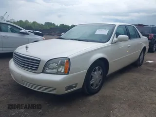 2003 Cadillac DeVille with VIN 1G6KD54Y93U179035, listed as a IAAI auction lot 42114653 with 112,591 mi miles. Bid and sale history available at carsss.com. Image 2.