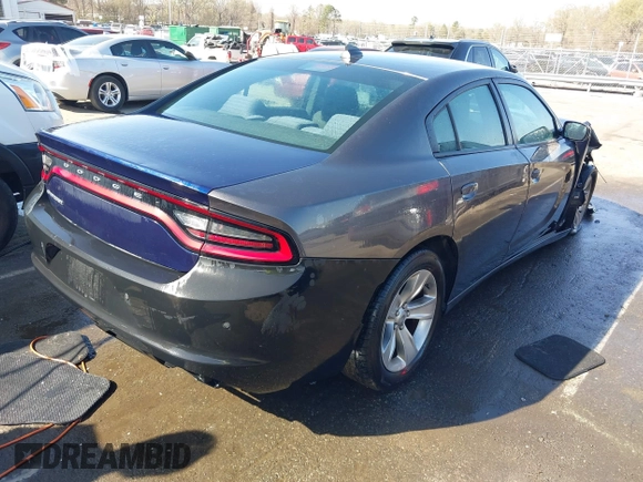 2018 Dodge Charger SXT Plus with VIN 2C3CDXHG9JH162934, listed as a IAAI auction lot 41849996 with 112,832 mi miles and . Bid and sale history available at carsss.com. Image 4.