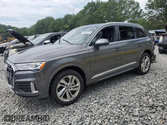 2020 Audi Q7 Premium Plus with VIN WA1LJAF78LD009220, listed as a Copart auction lot 64813815 with 47,200 mi miles and Salvage title. Bid and sale history available at DreamBid. Image 1.