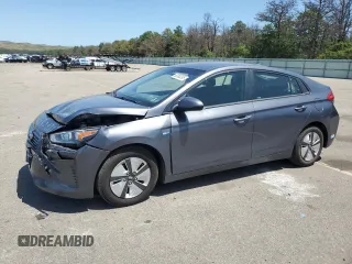2019 Hyundai Ioniq Blue with VIN KMHC65LC4KU124441, listed as a Copart auction lot 62080295 with 115,416 mi miles and Salvage title. Bid and sale history available at DreamBid. Image 1.