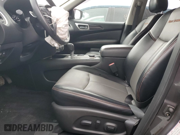 2020 Nissan Pathfinder SL z VIN 5N1DR2CM1LC590967, wystawiony jako Copart lot #49619805 z przebiegiem 43 165 mil mil oraz Szkoda całkowita • Salvage title. Historia ofert i sprzedaży dostępna na DreamBid. Obrazek 7.