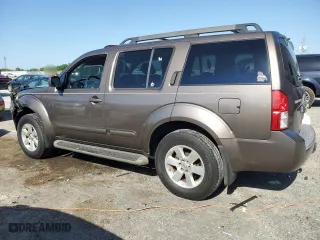 2008 Nissan Pathfinder S with VIN 5N1AR18U88C607857, listed as a Copart auction lot 52946775 with 151,306 mi miles and Salvage Title. Bid and sale history available at carsss.com. Image 2.