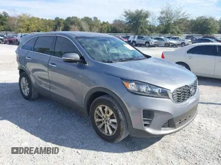 2020 Kia Sorento LX with VIN 5XYPG4A32LG657424, listed as a IAAI auction lot 41336453 with 132,805 mi miles. Bid and sale history available at carsss.com. Image 1.