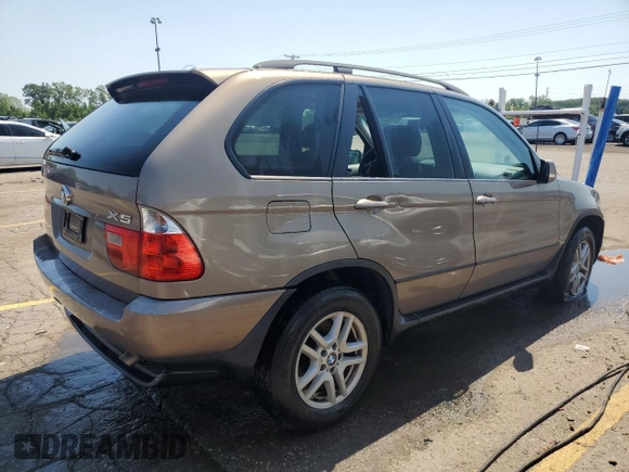 2006 BMW X5 3.0i with VIN 5UXFA13506LY44968, listed as a Copart auction lot 62812554 with 116,970 mi miles and Clean Title. Bid and sale history available at carsss.com. Image 3.