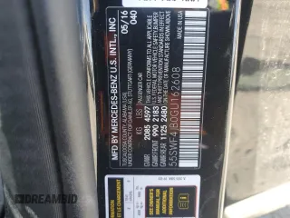 2016 Mercedes-Benz C 300 z VIN 55SWF4JB0GU162608, wystawiony jako Copart lot #57307745 z przebiegiem 86 459 mil mil oraz Szkoda całkowita • Salvage title. Historia ofert i sprzedaży dostępna na DreamBid. Obrazek 12.