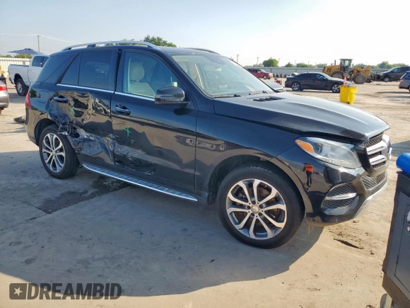 2016 Mercedes-Benz GLE 350 with VIN 4JGDA5JBXGA662373, listed as a Copart auction lot 59369875 with 178,384 mi miles and Salvage title. Bid and sale history available at DreamBid. Image 4.