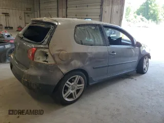 2009 Volkswagen Rabbit S with VIN WVWAB71K29W124868, listed as a Copart auction lot 62224655 with 142,262 mi miles and Salvage title. Bid and sale history available at DreamBid. Image 3.