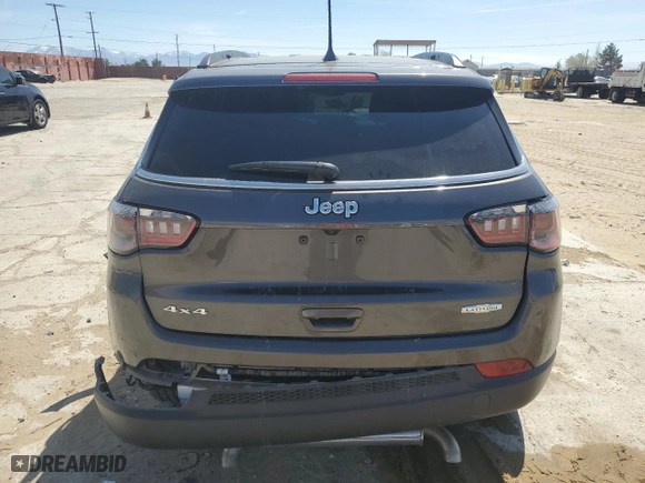 2024 Jeep Compass Latitude with VIN 3C4NJDBN2RT586672, listed as a Copart auction lot 50778295 with 8,434 mi miles and Salvage Title. Bid and sale history available at carsss.com. Image 6.