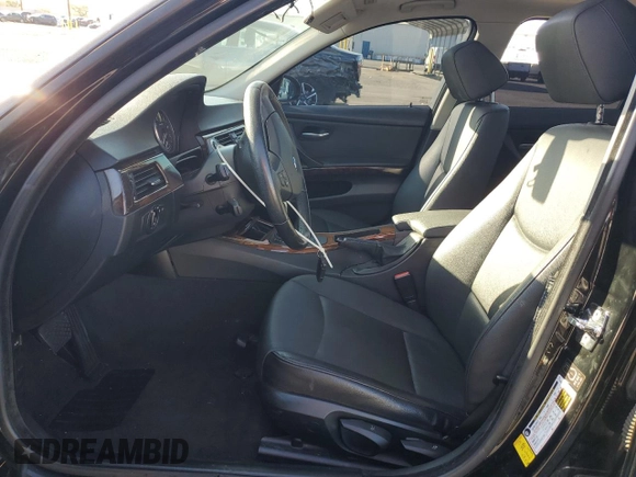 2007 BMW 3 Series 328i with VIN WBAVC53537FZ74075, listed as a Copart auction lot 52943835 with 107,117 mi miles and Salvage Title. Bid and sale history available at carsss.com. Image 7.