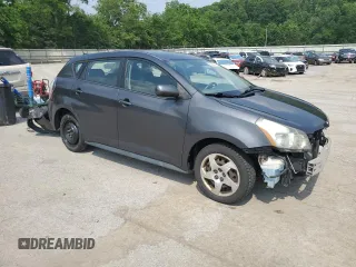2009 Pontiac Vibe 1SA with VIN 5Y2SP67829Z473944, listed as a Copart auction lot 60803935 with 220,490 mi miles and Salvage title. Bid and sale history available at DreamBid. Image 4.