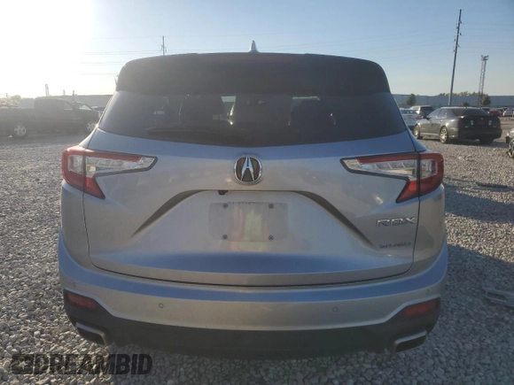 2023 Acura RDX w/Technology Package with VIN 5J8TC2H55PL014387, listed as a Copart auction lot 76123924 with 20,110 mi miles and Salvage Title. Bid and sale history available at carsss.com. Image 6.
