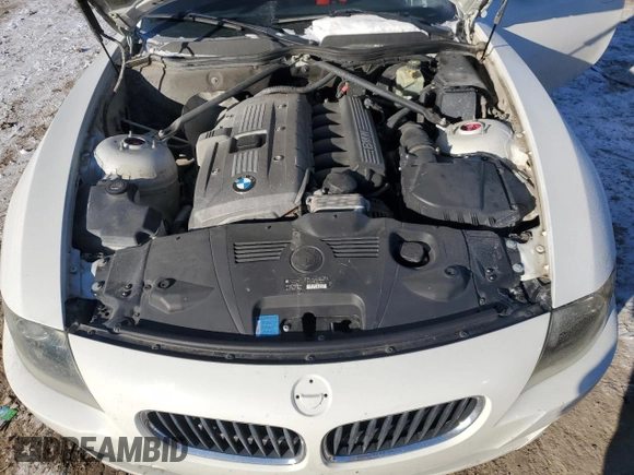 2006 BMW Z4 3.0i with VIN 4USBU33596LW58908, listed as a Copart auction lot 89403915 with 156,791 mi miles and Salvage title. Bid and sale history available at DreamBid. Image 11.