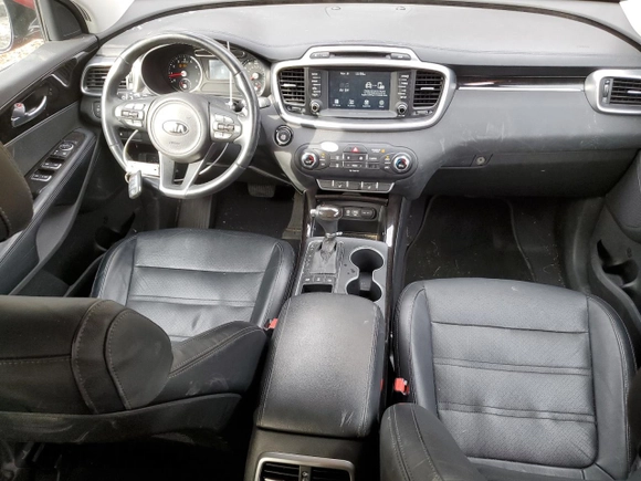2017 Kia Sorento EX with VIN 5XYPHDA18HG218604, listed as a Copart auction lot 81130264 with 85,523 mi miles and Salvage Title. Bid and sale history available at carsss.com. Image 8.