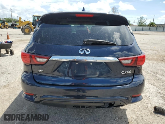 2019 Infiniti QX60 Luxe z VIN 5N1DL0MM4KC561014, wystawiony jako Copart lot #69577844 z przebiegiem 177 089 mil mil oraz Szkoda całkowita • Salvage title. Historia ofert i sprzedaży dostępna na DreamBid. Obrazek 6.