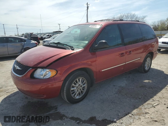 2004 Chrysler Town & Country Touring with VIN 2C4GP54L54R528494, listed as a Copart auction lot 50597675 with 207,450 mi miles and Salvage Title. Bid and sale history available at DreamBid. Image 1.