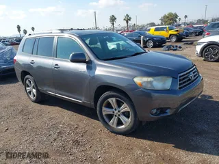 2009 Toyota Highlander Sport with VIN JTEES43A192142513, listed as a IAAI auction lot 41431214 with 107,665 mi miles. Bid and sale history available at carsss.com. Image 1.