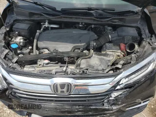 2018 Honda Odyssey Elite with VIN 5FNRL6H92JB050180, listed as a Copart auction lot 60478375 with 104,776 mi miles and Salvage title. Bid and sale history available at DreamBid. Image 12.