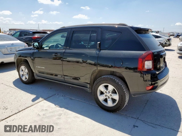 2017 Jeep Compass High Altitude with VIN 1C4NJCEA9HD151218, listed as a Copart auction lot 54198965 with 115,932 mi miles and Salvage title. Bid and sale history available at DreamBid. Image 2.