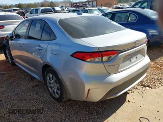 2021 Toyota Corolla LE with VIN JTDEPMAE3MJ138862, listed as a IAAI auction lot 41450043 with 79,297 mi miles. Bid and sale history available at carsss.com. Image 3.