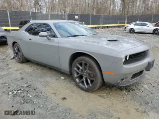 2023 Dodge Challenger SXT with VIN 2C3CDZAG2PH684612, listed as a Copart auction lot 42957445 with 9,046 mi miles and Salvage Title. Bid and sale history available at carsss.com. Image 4.