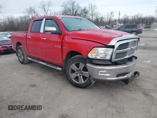 2010 Dodge 1500 SLT with VIN 1D7RV1CT1AS261380, listed as a IAAI auction lot 41517005 with 92,768 mi miles and . Bid and sale history available at carsss.com. Image 1.