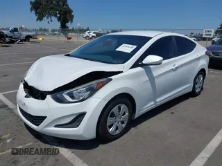 2016 Hyundai Elantra SE with VIN 5NPDH4AE3GH698547, listed as a IAAI auction lot 42564630 with 100,565 mi miles and . Bid and sale history available at DreamBid. Image 2.