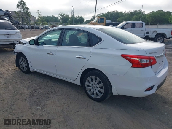 2017 Nissan Sentra S with VIN 3N1AB7AP3HY249304, listed as a IAAI auction lot 41924505 with 76,079 mi miles. Bid and sale history available at carsss.com. Image 3.