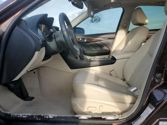 2019 Infiniti Q50 3.0t LUXE with VIN JN1EV7APXKM516120, listed as a Copart auction lot 45885915 with 40,057 mi miles and Salvage Title. Bid and sale history available at carsss.com. Image 7.