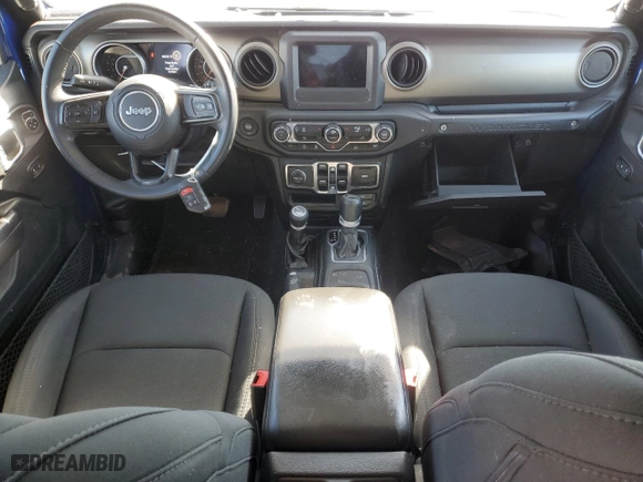 2018 Jeep Wrangler Unlimited Sport with VIN 1C4HJXDNXJW252254, listed as a Copart auction lot 73771424 with 71,772 mi miles and Salvage Title. Bid and sale history available at carsss.com. Image 8.