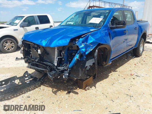 2024 Ford Ranger XL with VIN 1FTER4BH4RLE54138, listed as a IAAI auction lot 42361598 with 9,464 mi miles and . Bid and sale history available at DreamBid. Image 6.
