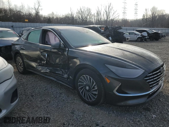 2023 Hyundai Sonata SEL with VIN KMHL34JJ2PA065483, listed as a Copart auction lot 37023554 with 14,515 mi miles and . Bid and sale history available at DreamBid. Image 4.