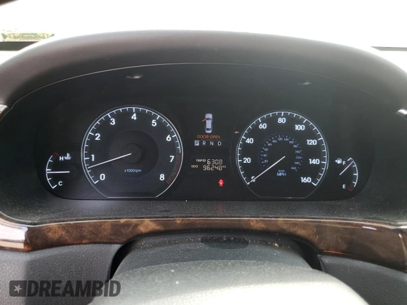2011 Hyundai Equus Ultimate z VIN KMHGH4JF8BU029061, wystawiony jako Copart lot #53084865 z przebiegiem 96 248 mil mil oraz Szkoda całkowita • Salvage title. Historia ofert i sprzedaży dostępna na DreamBid. Obrazek 9.