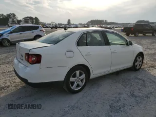 2008 Volkswagen Jetta Sedan SE with VIN 3VWRM71K98M166785, listed as a Copart auction lot 47169185 with 146,956 mi miles and Salvage Title. Bid and sale history available at carsss.com. Image 3.
