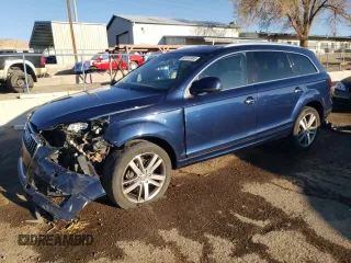 2014 Audi Q7 Premium Plus with VIN WA1LMAFE5ED003738, listed as a Copart auction lot 49797905 with Not provided miles and Salvage title. Bid and sale history available at DreamBid. Image 1.