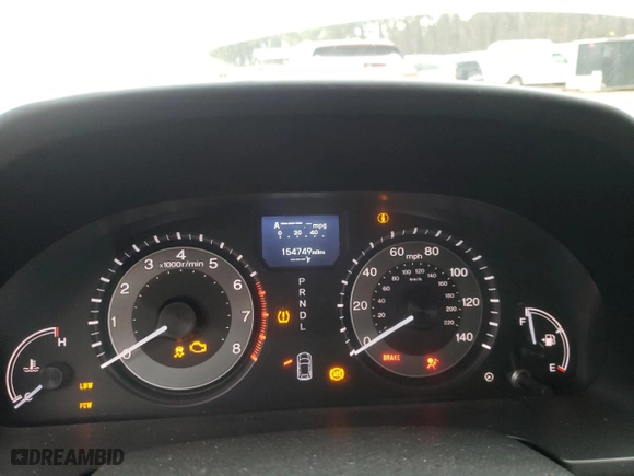 2016 Honda Odyssey Touring Elite with VIN 5FNRL5H90GB156176, listed as a Copart auction lot 86155644 with 154,749 mi miles and Salvage Title. Bid and sale history available at carsss.com. Image 9.