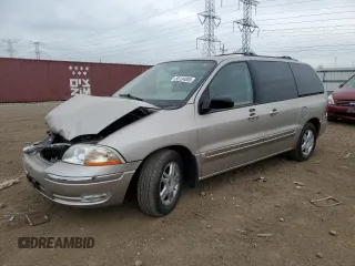 2003 Ford Windstar SE with VIN 2FMDA52413BB59104, listed as a Copart auction lot 55134805 with 132,918 mi miles and Salvage title. Bid and sale history available at DreamBid. Image 1.