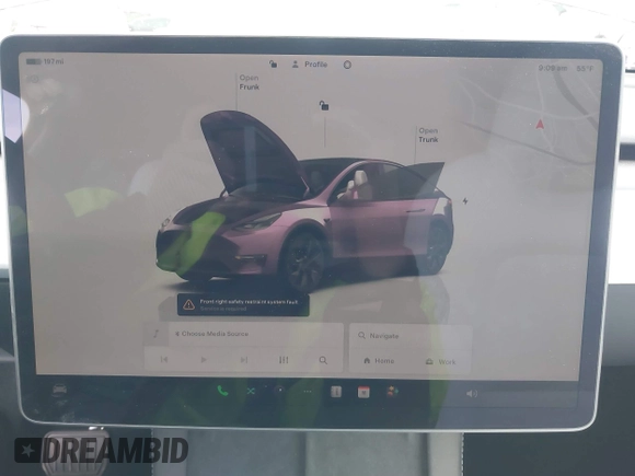 2024 Tesla Model Y with VIN 7SAYGDED8RF116209, listed as a IAAI auction lot 41761804 with 12,048 mi miles and . Bid and sale history available at DreamBid. Image 18.