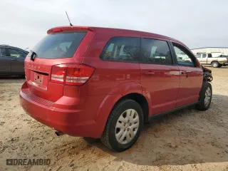 2015 Dodge Journey American Value Pkg with VIN 3C4PDCAB8FT645172, listed as a Copart auction lot 49041045 with 154,647 mi miles and Salvage Title. Bid and sale history available at carsss.com. Image 3.