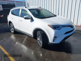 2018 Toyota RAV4 XLE with VIN JTMWFREV7JJ743297, listed as a IAAI auction lot 41579019 with 102,442 mi miles. Bid and sale history available at carsss.com. Image 1.