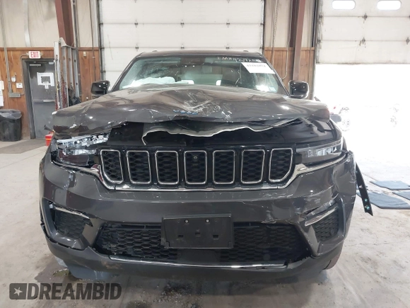 2022 Jeep Grand Cherokee with VIN 1C4RJYB65N8758560, listed as a IAAI auction lot 42182021 with 28,096 mi miles and . Bid and sale history available at DreamBid. Image 11.
