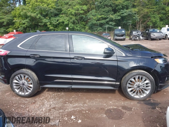 2020 Ford Edge Titanium with VIN 2FMPK3K98LBA66316, listed as a IAAI auction lot 42629838 with 75,086 mi miles and . Bid and sale history available at DreamBid. Image 13.